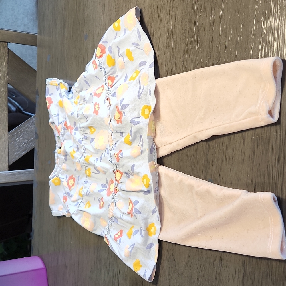 Baby Girls shirt and leggings set